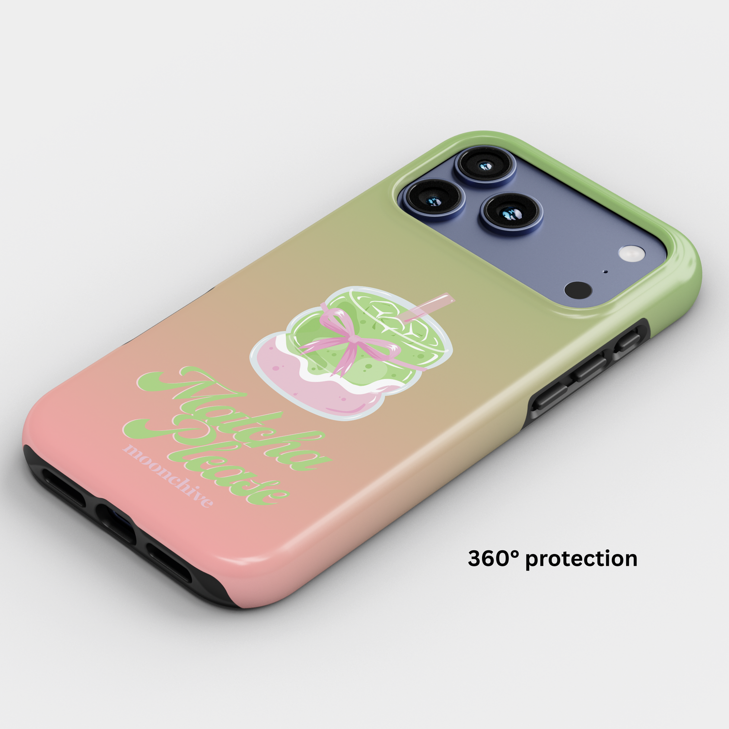 Matcha Please iPhone Case