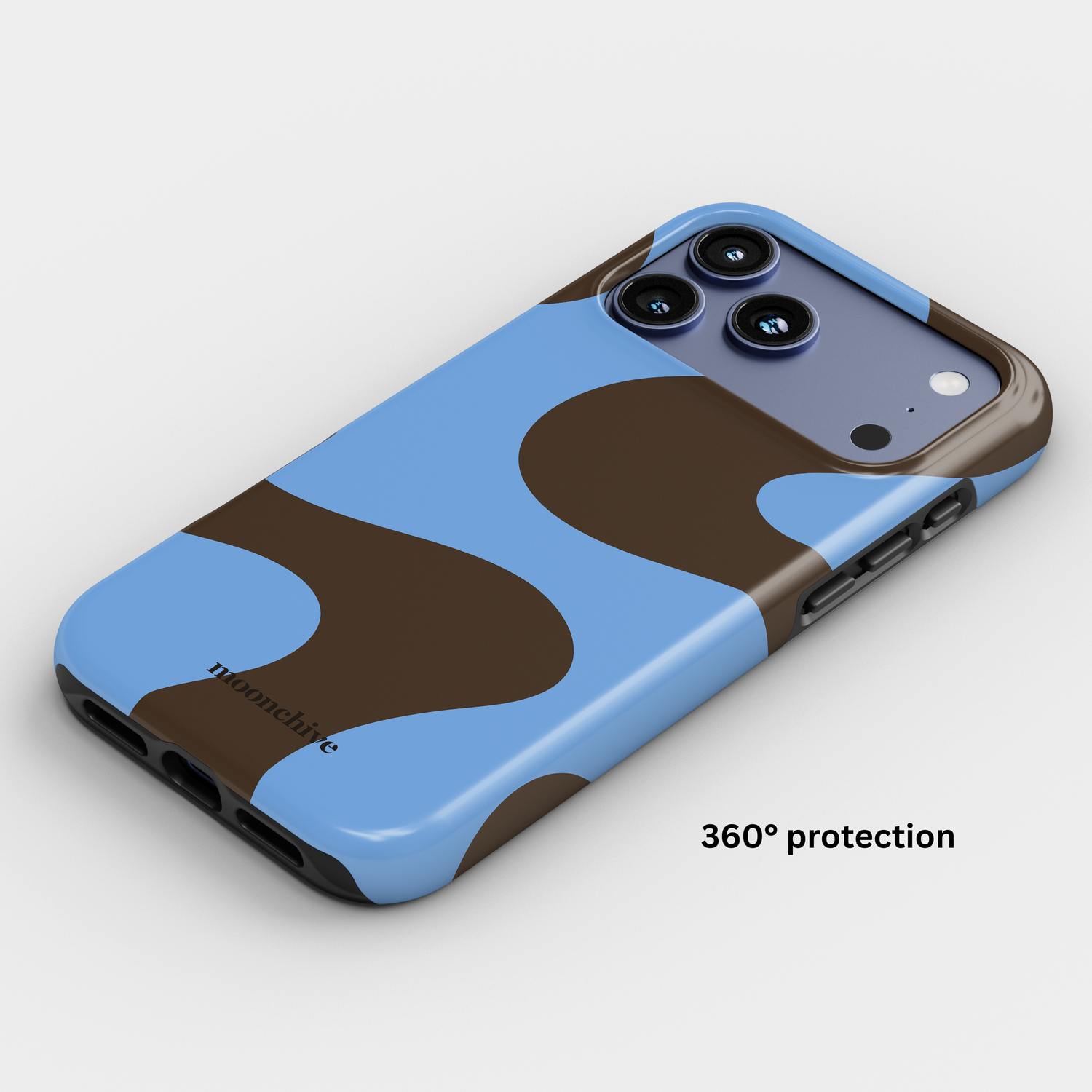 Blue Drift iPhone Case