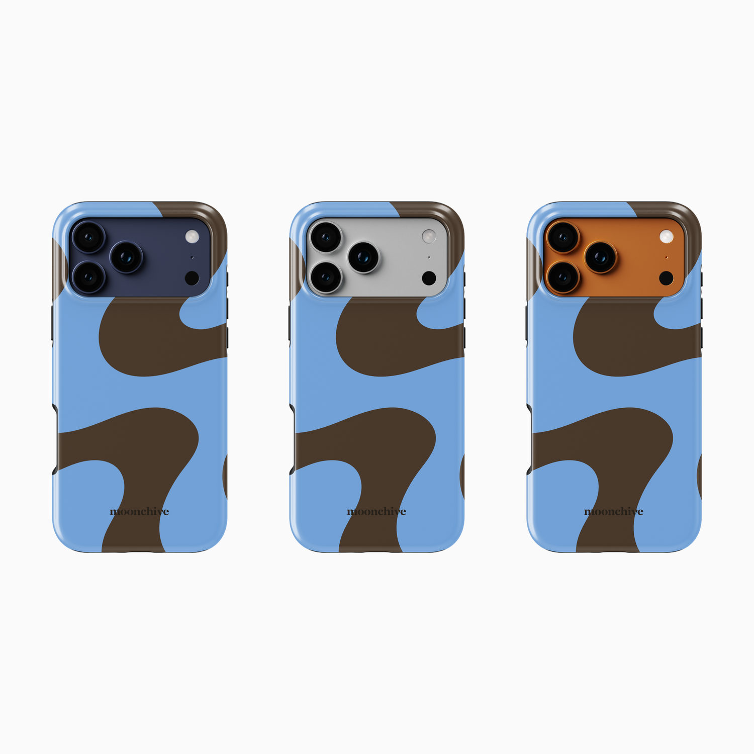 Blue Drift iPhone Case