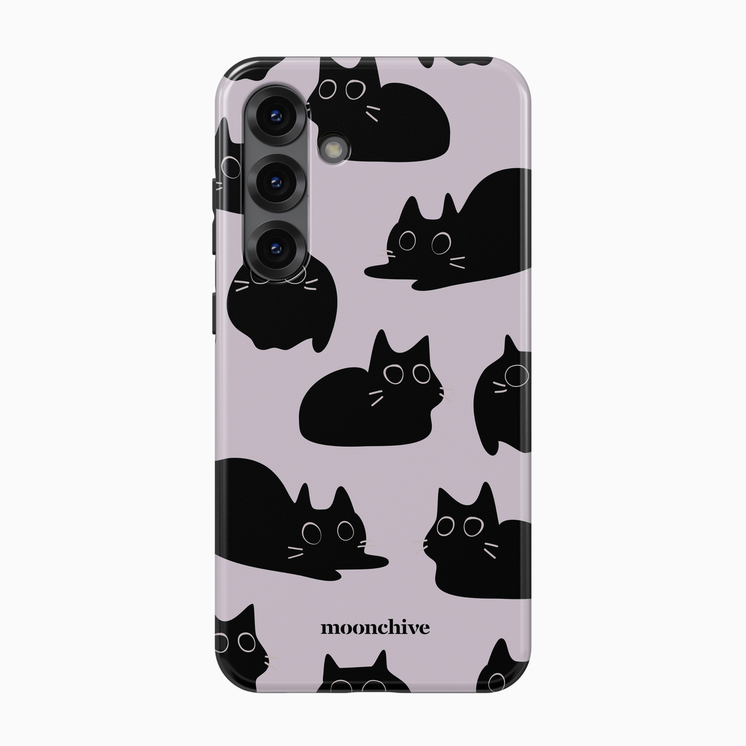 Black Cat Galaxy Case