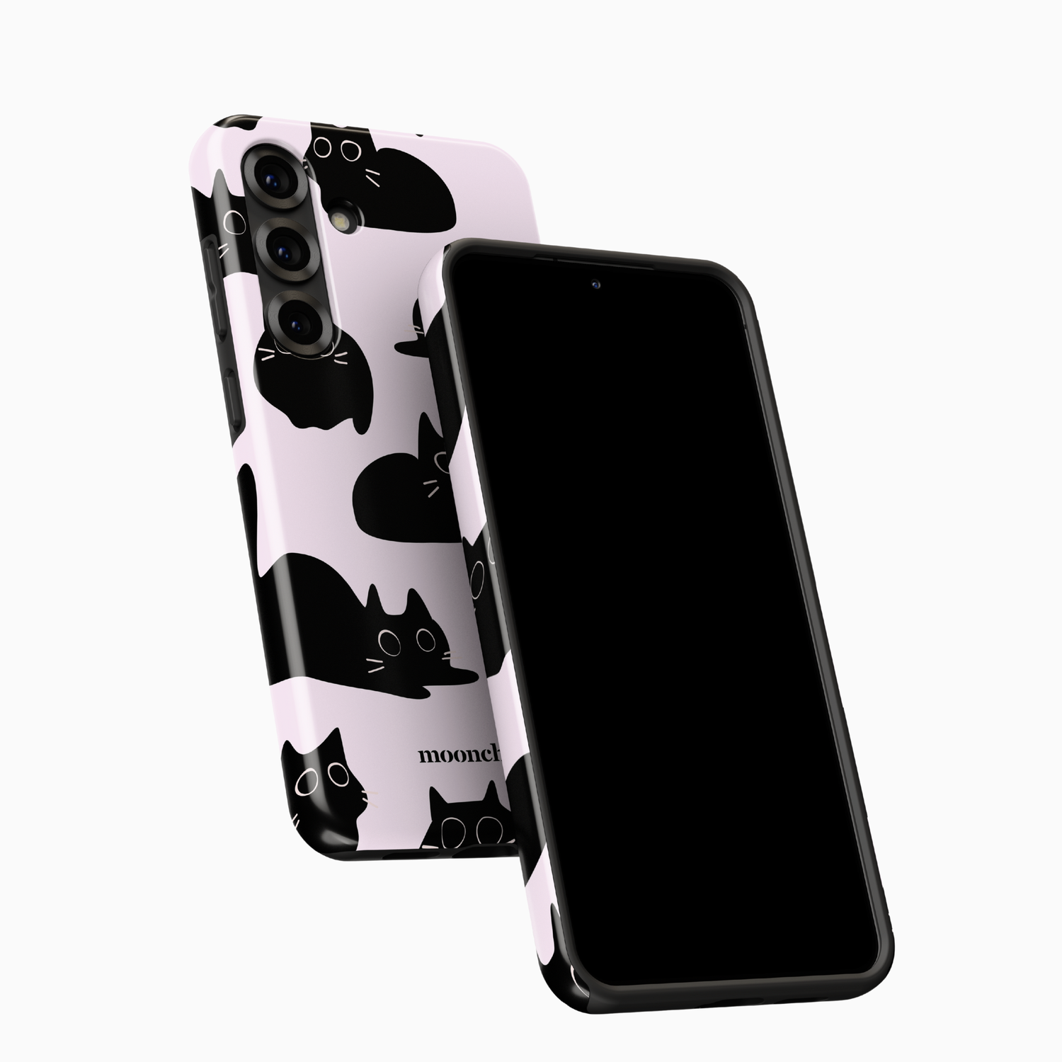 Black Cat Galaxy Case