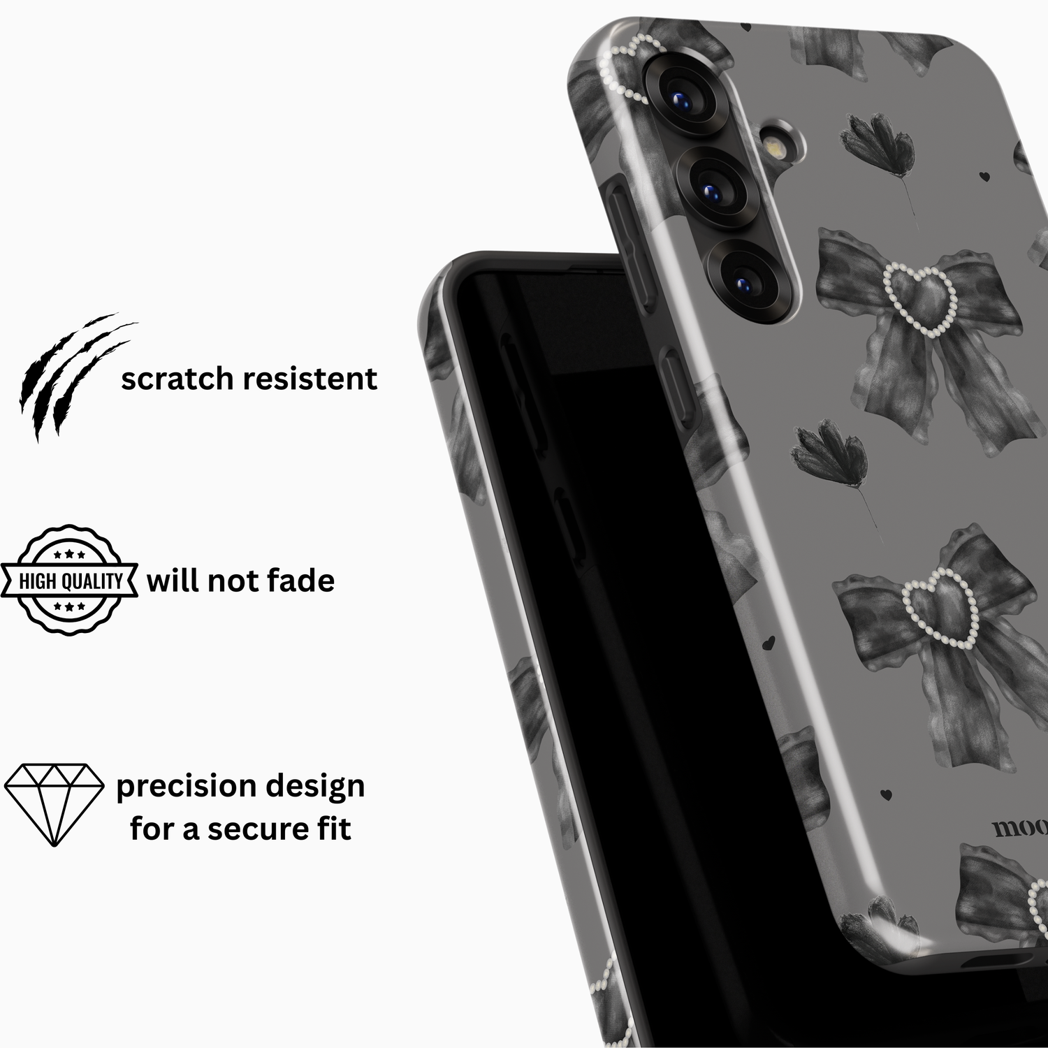 Lace Heart Galaxy Case